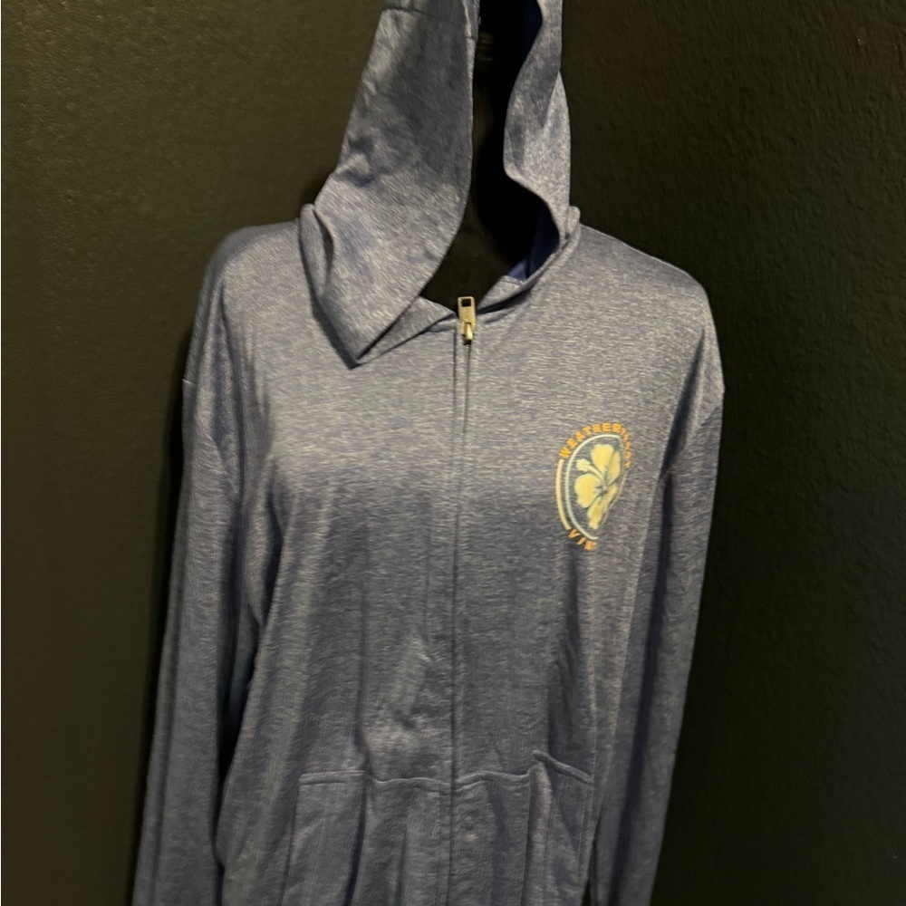 Original Weatherproof Vintage Long Sleeve Zip Hoodie Size XL
